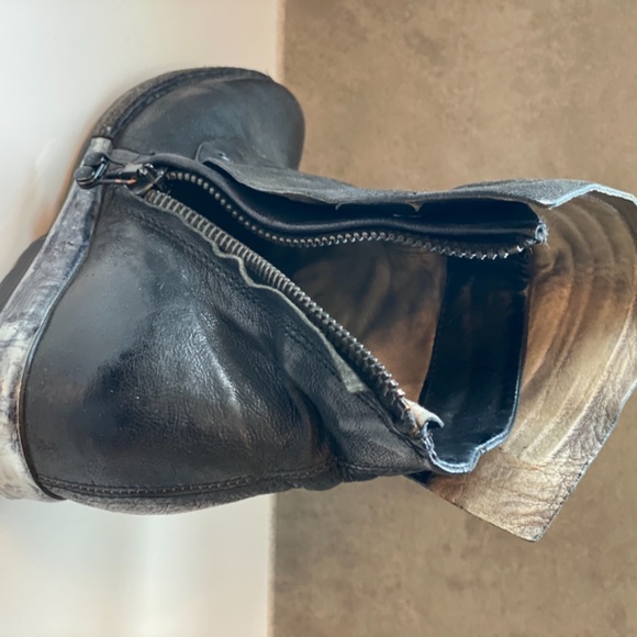 A.S.98 black bootie with hidden heal - 36 - Picture 4 of 7